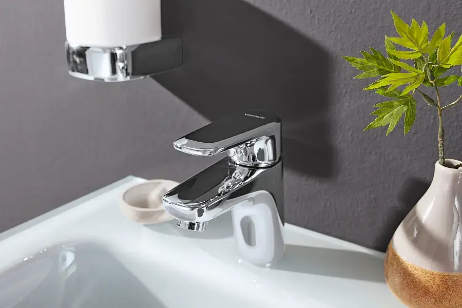 Ein Beispiel für eine moderne Bad-Amatur.